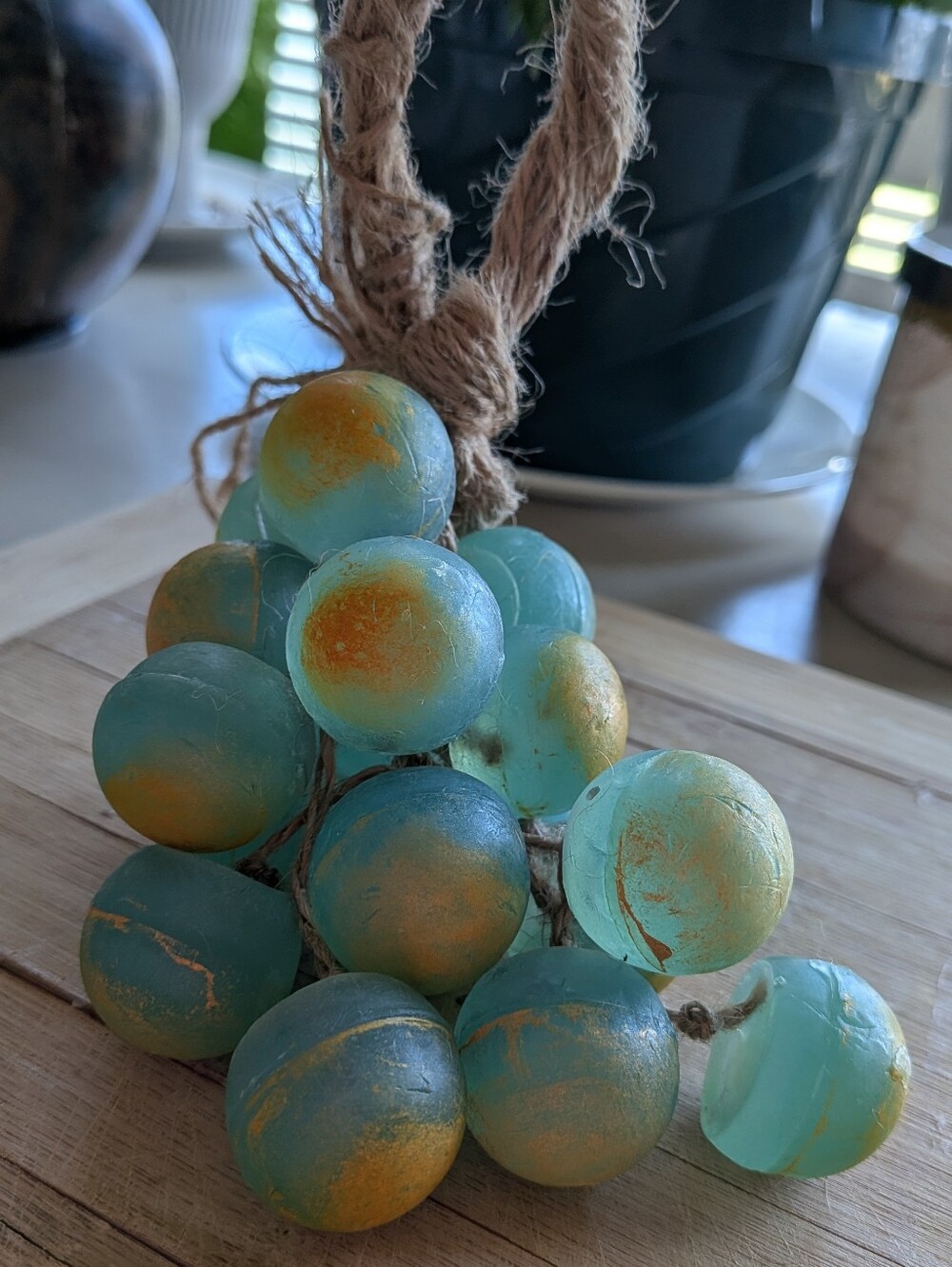 🫐🍋Handmade GIFT Aloe Blueberry Lemonade Grape Soap on a Rope GIFT